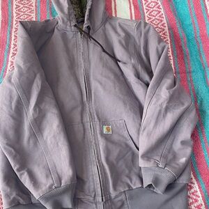 Carhartt Lavender Zip-Up Jacket
